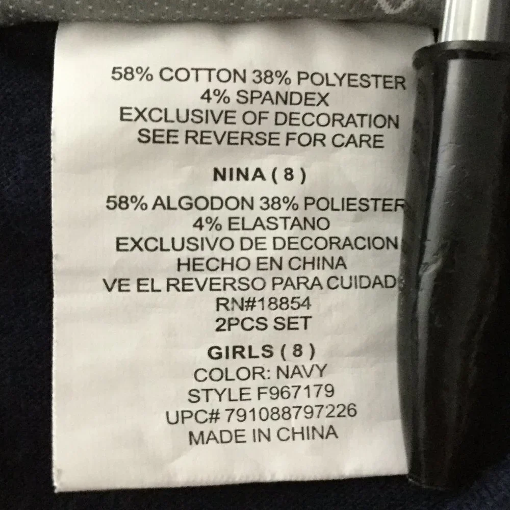 Emily Rose Navy & Pink Ruffle Trim Owl Love Top - Picture 3 of 10